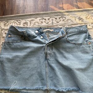 Denim Blue Women's Skirt
